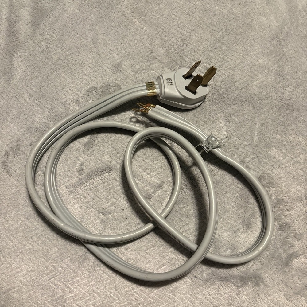 6 Ft. 3-Prong 30 Amp Dryer Cord Gray